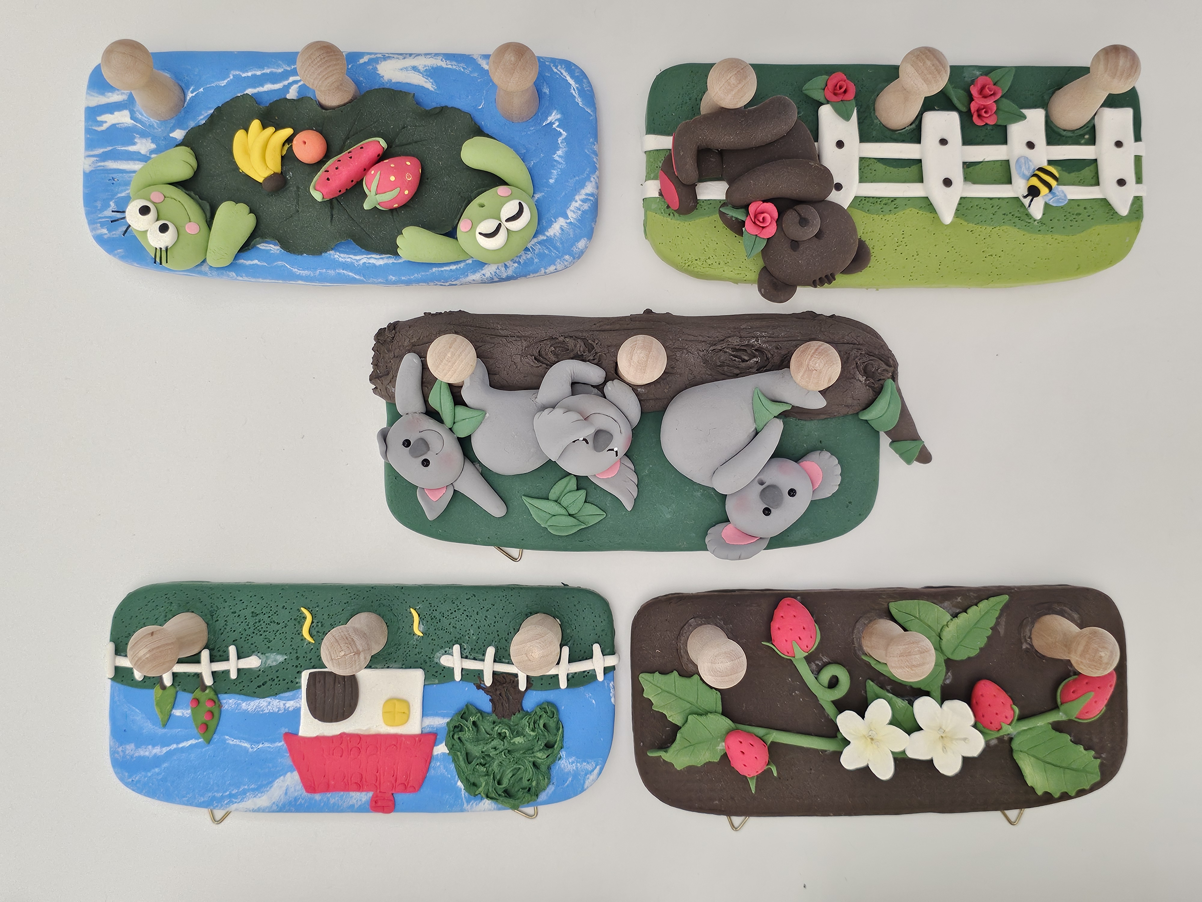 Woodland door plates collection